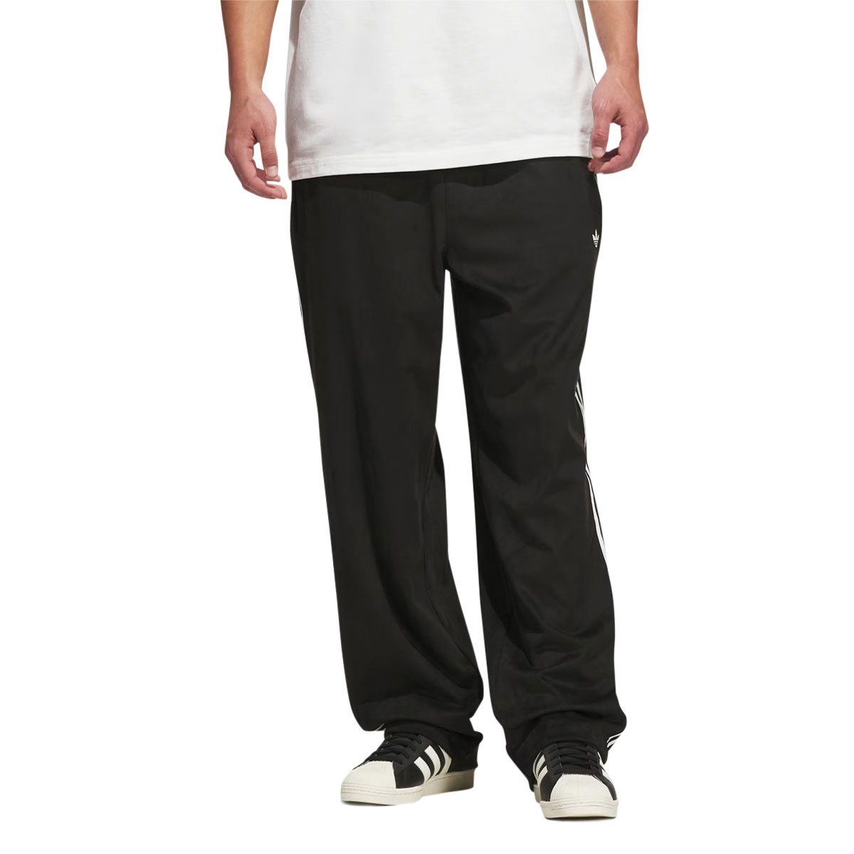 Adidas Vintage Superfire Track Pants - Black/Cream White image 1