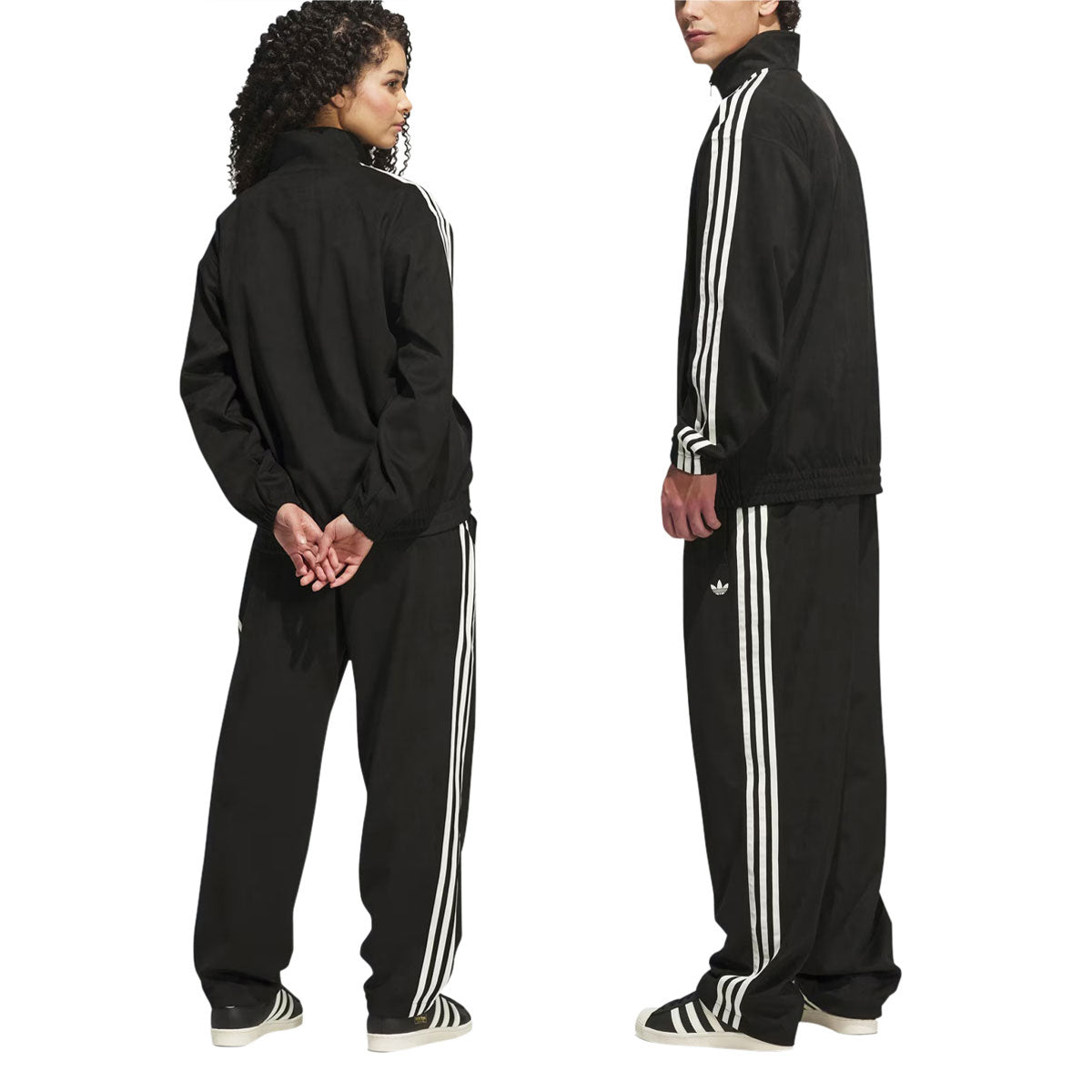 Adidas Vintage Superfire Track Pants - Black/Cream White image 5