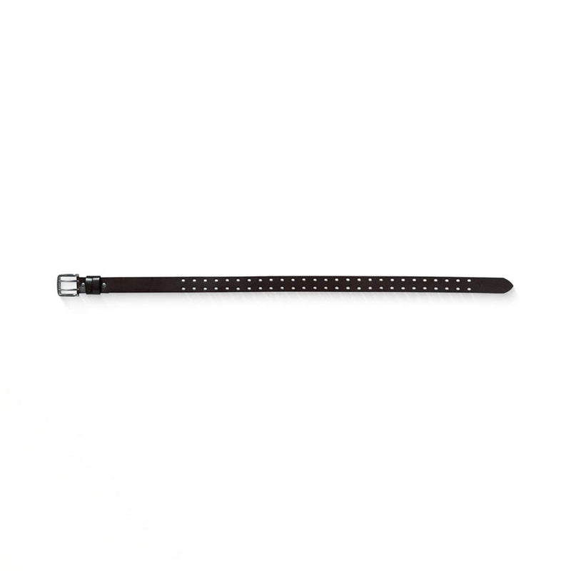 Volcom Two Spike Leather Belt - Brown