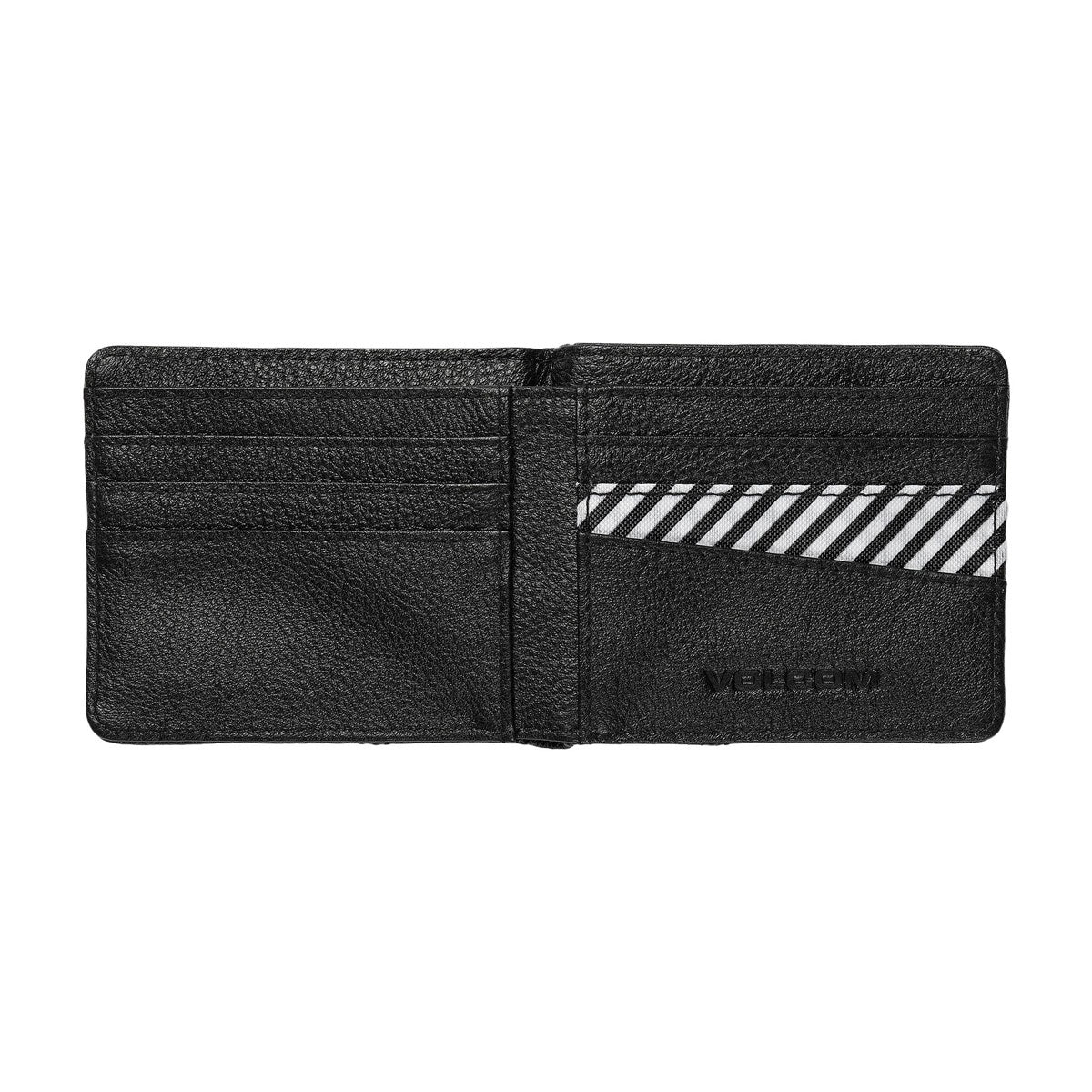 Volcom Pay-a-pal Leather Bifold Wallet - Black image 2