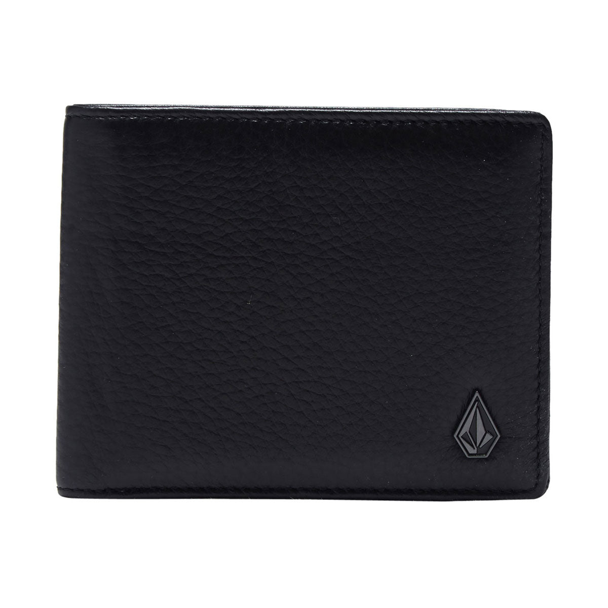 Volcom Single Stone Leather Wallet - Black image 1