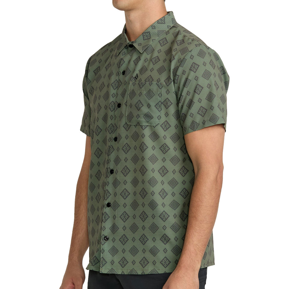 Volcom Ridgestone Shirt - Light Olive image 3