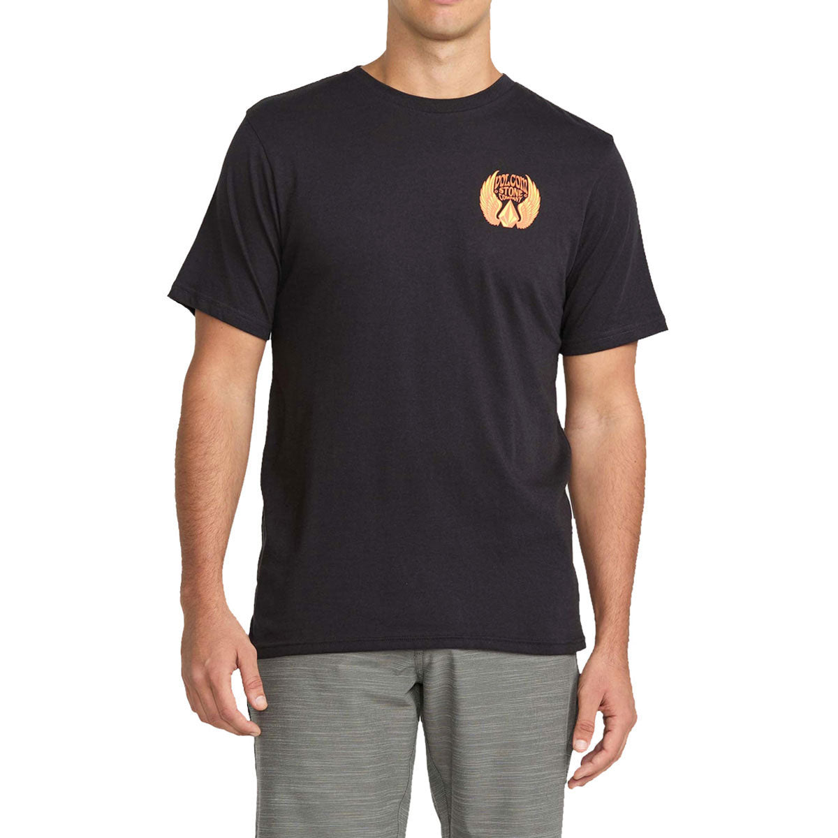 Volcom Dactyl T-Shirt - Washed Black Heather – Daddies Board Shop