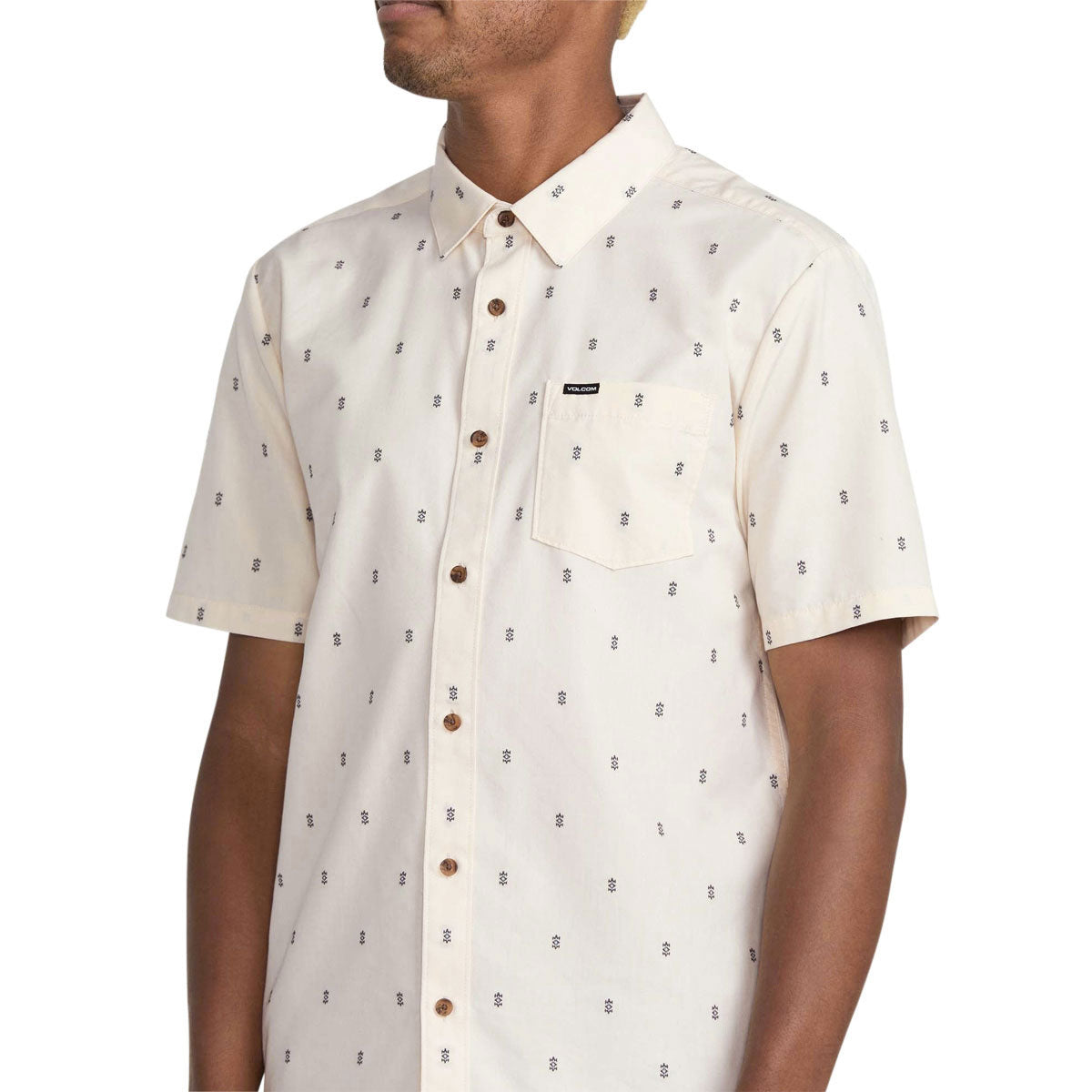 Volcom Bankstone Shirt - Dirty White – Daddies Board Shop