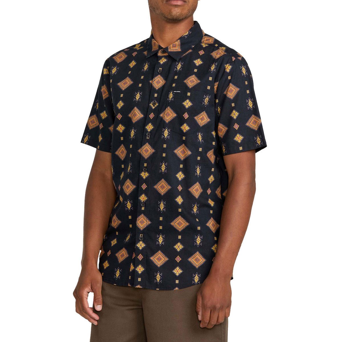 Volcom Desert Dobby Shirt - Black image 3