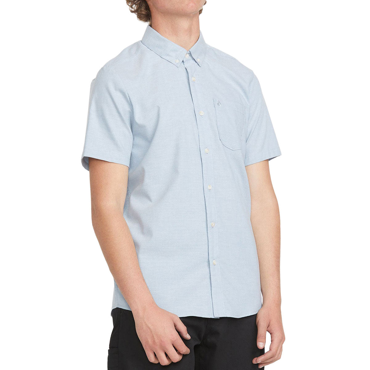Volcom Everett Oxford Shirt - Wrecked Indigo II image 4