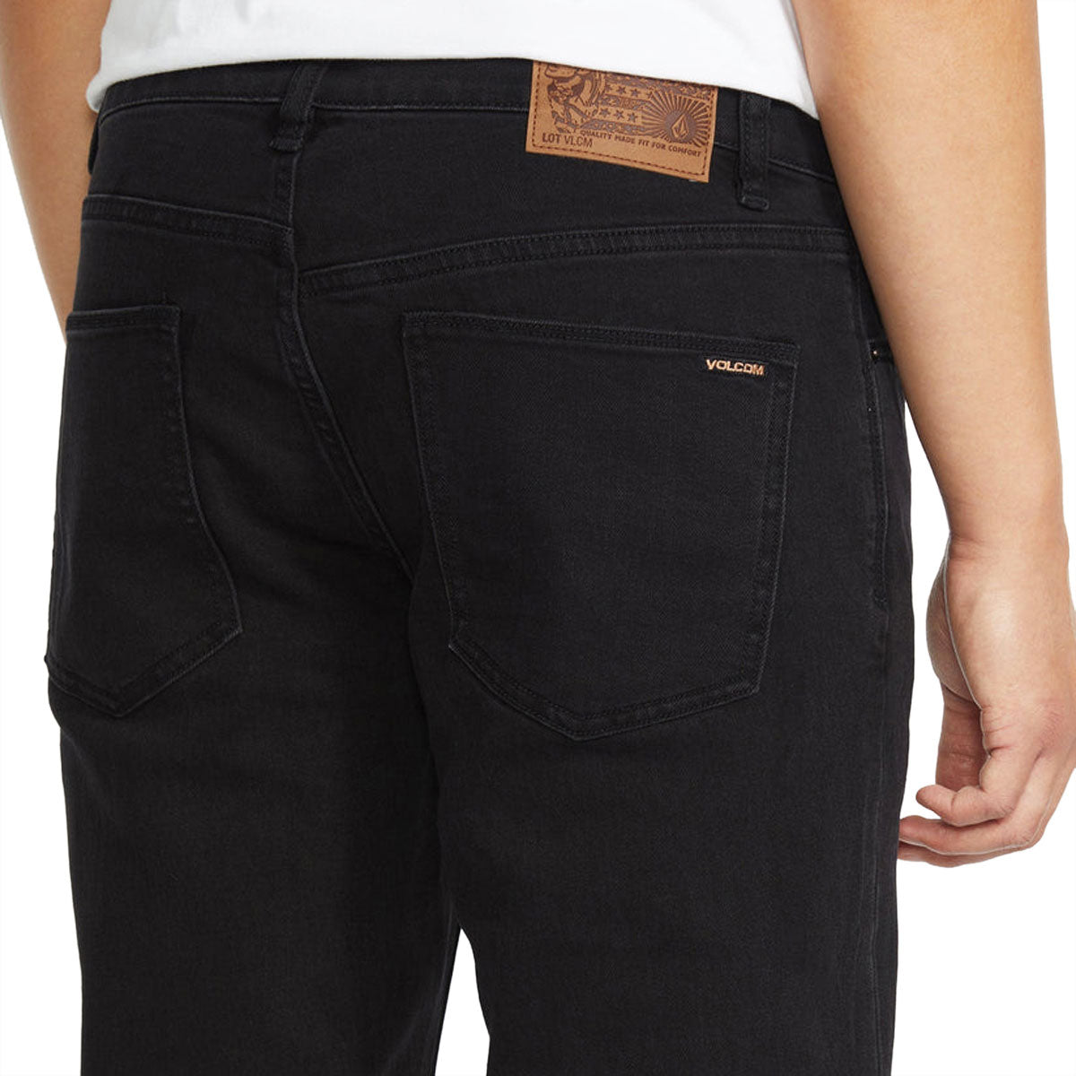 Volcom Vorta Denim Jeans - Black Out 2026 image 5
