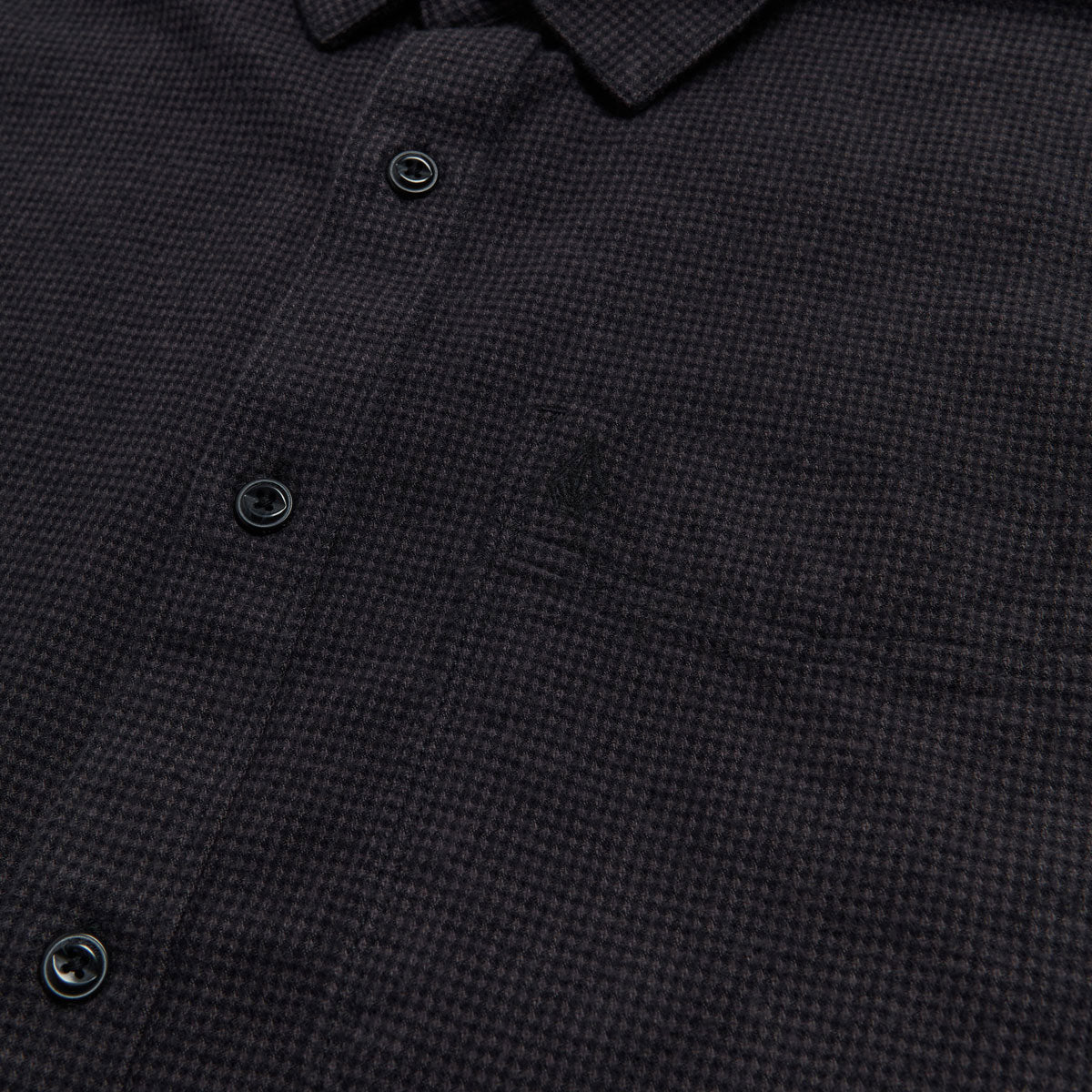 Volcom Date Knight Long Sleeve Shirt - Black Combo image 3