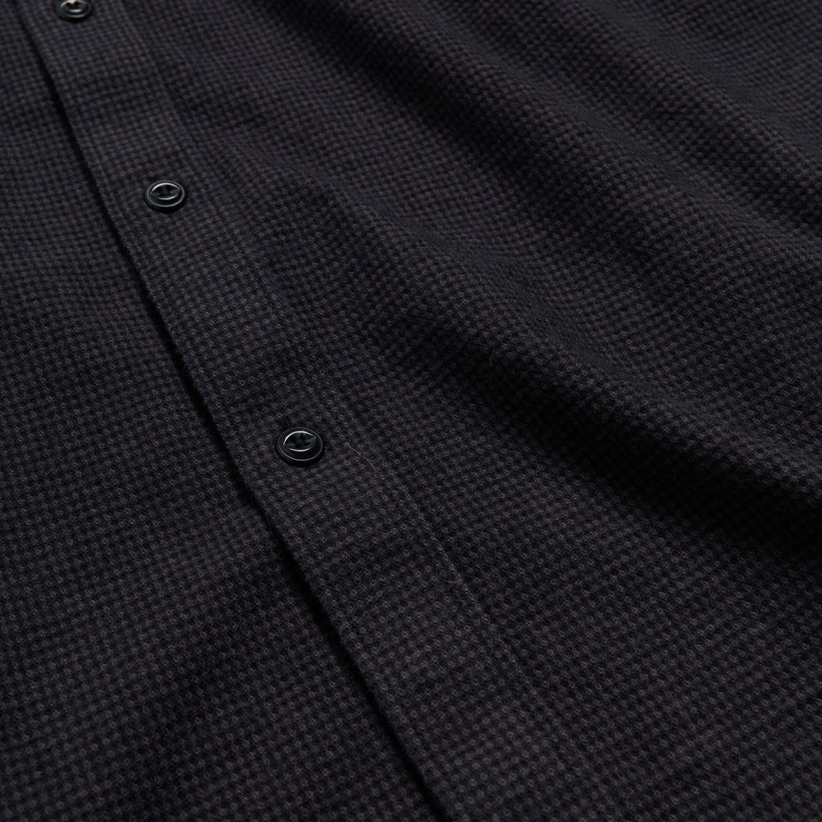 Volcom Date Knight Long Sleeve Shirt - Black Combo image 4