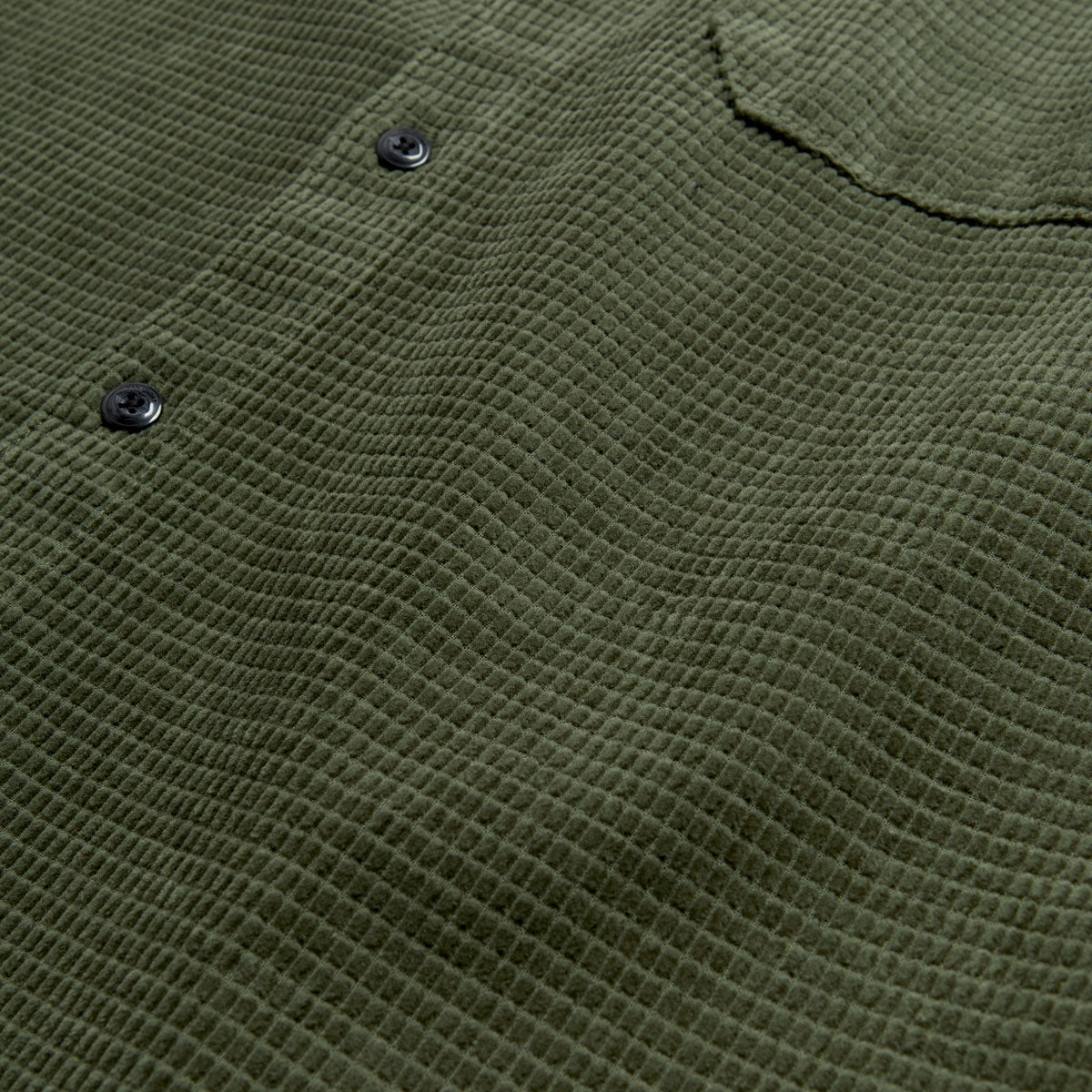 Volcom Fostered Long Sleeve Shirt - Dark Olive image 4