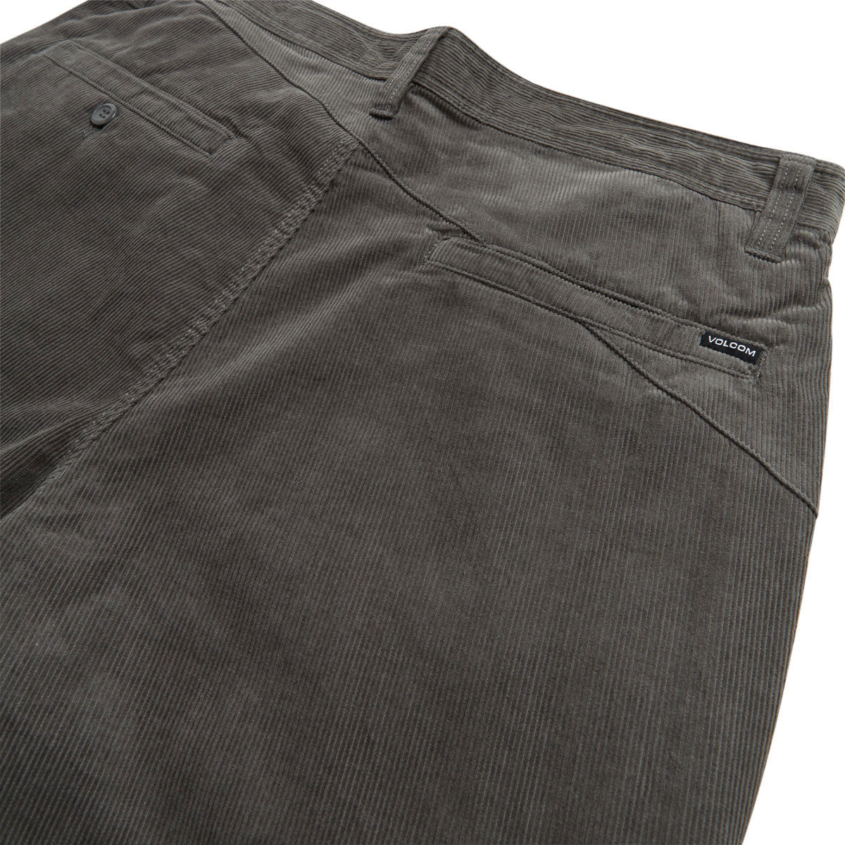 Volcom Frickin Loose Tapered Cord Pants - Pewter image 4