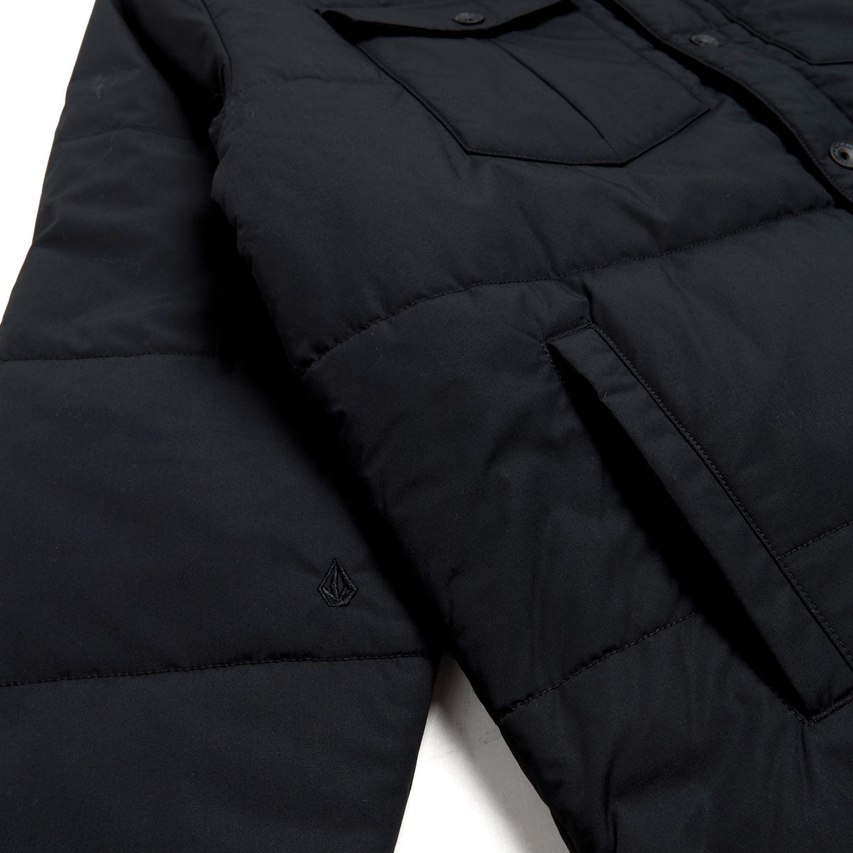 Volcom Westmead Quilted Jacket - Black image 5