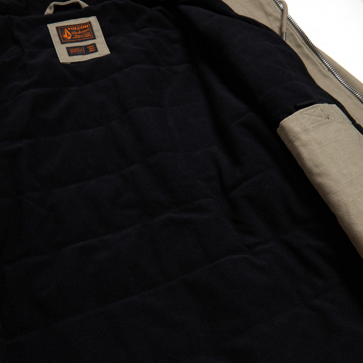 Volcom Freshdust Workwear Jacket - Brindle image 3