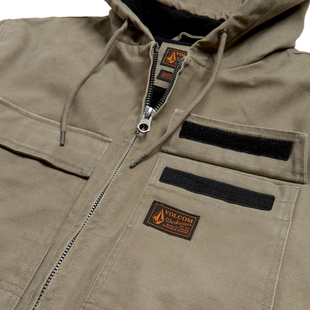 Volcom Freshdust Workwear Jacket - Brindle image 4