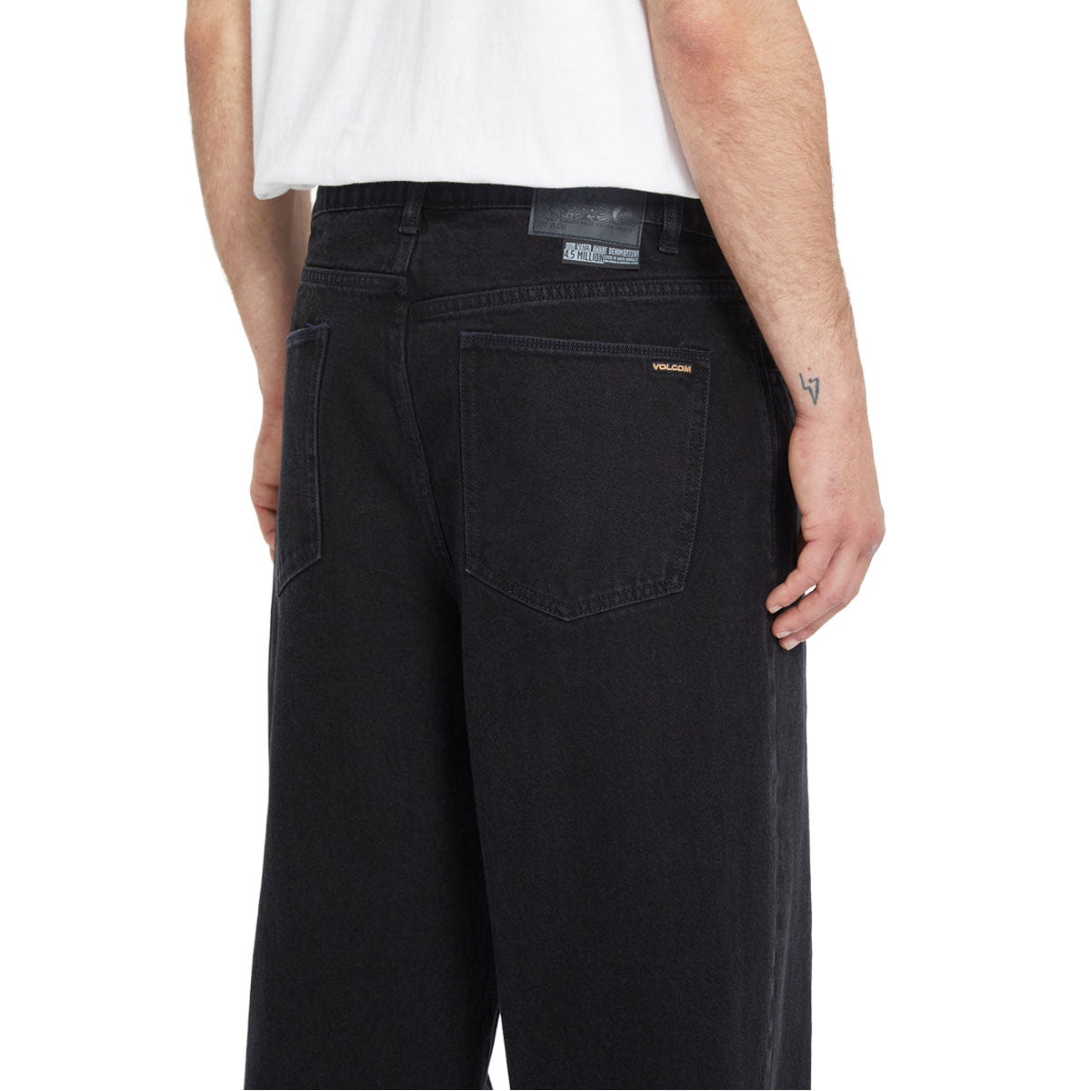 Volcom Chillow Denim Jeans - New Black image 3