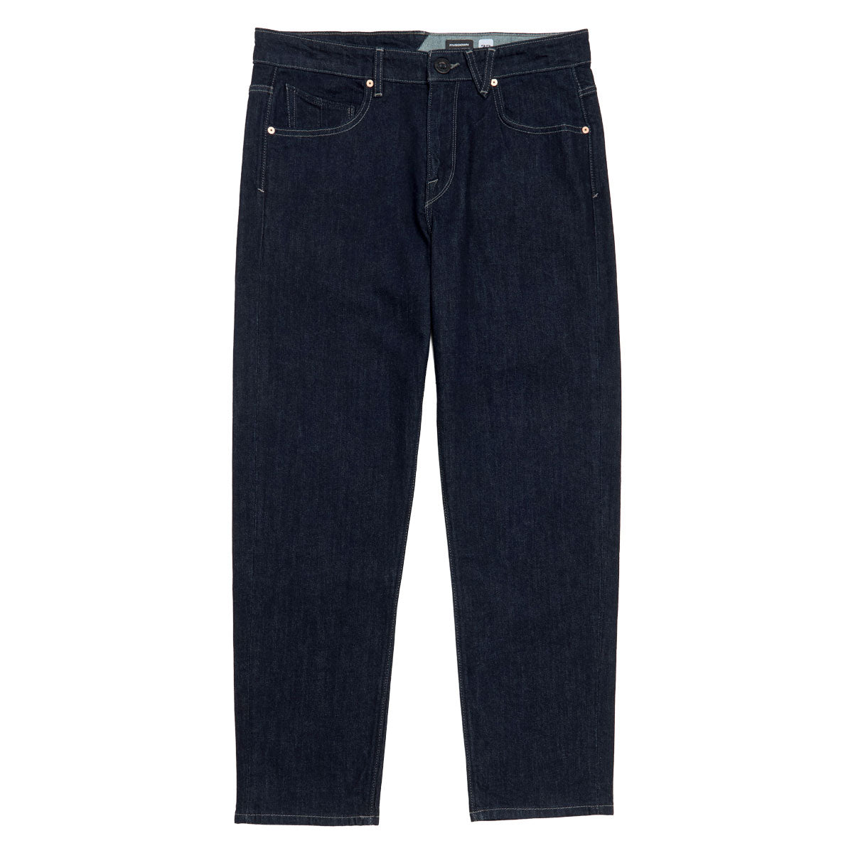 Volcom Fivedown Denim Jeans - Dark Rinse image 1