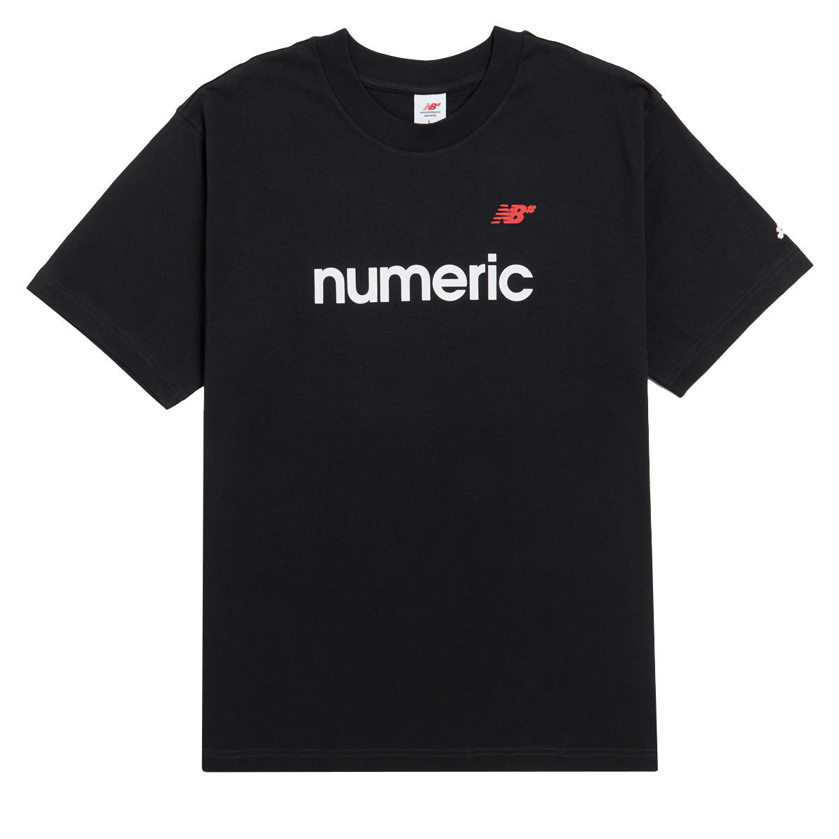 New Balance Numeric Linear Logo T-Shirt - Black image 1