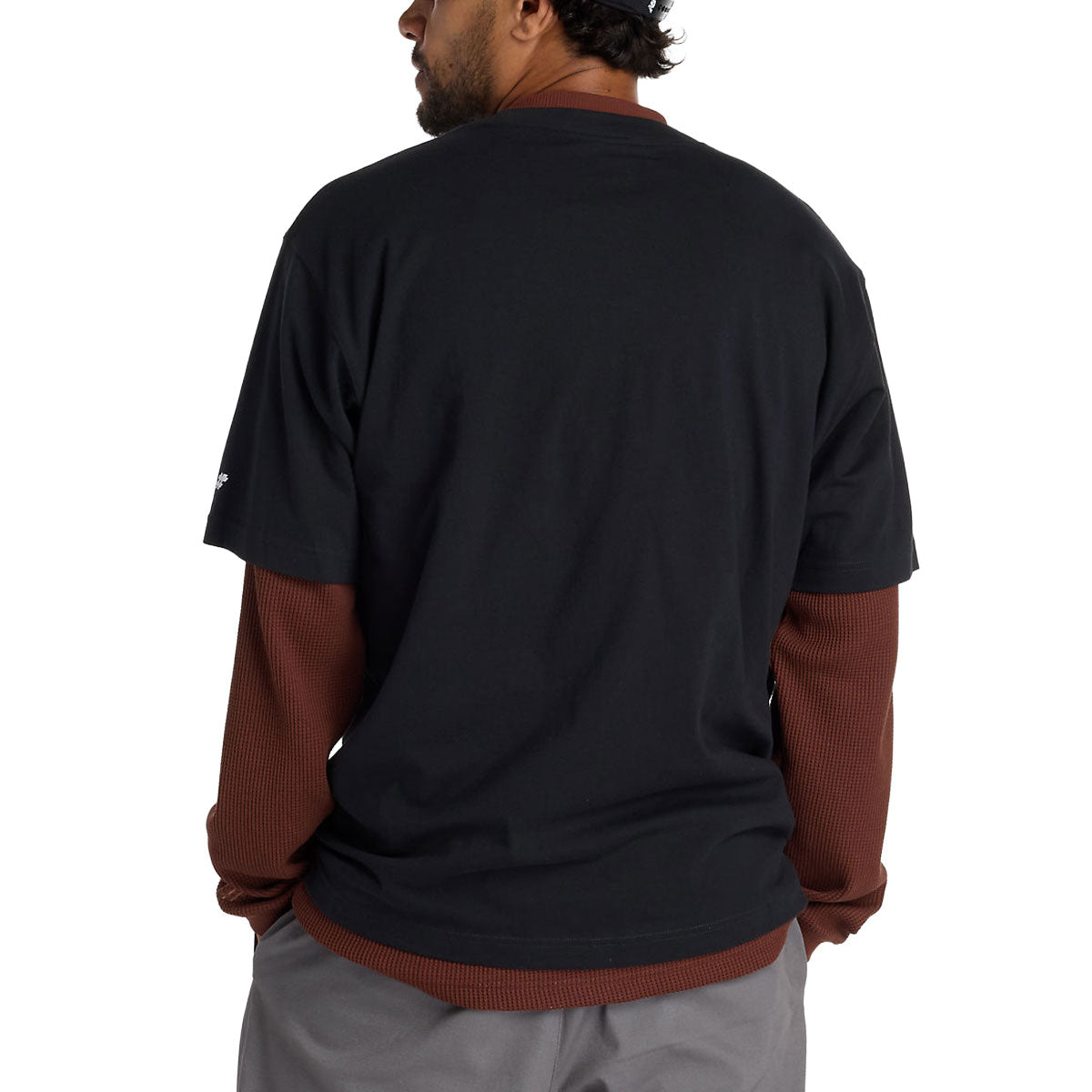 New Balance Numeric Linear Logo T-Shirt - Black image 4