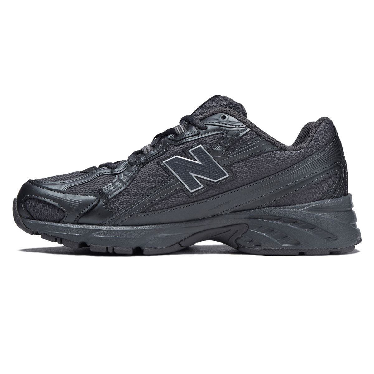 New Balance 740 Shoes - Castlerock/Silver Metallic image 2