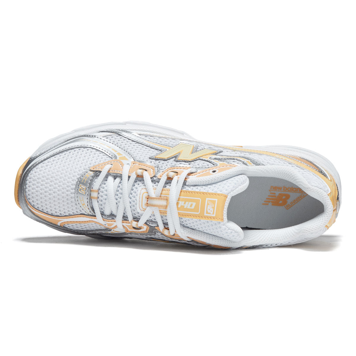 New Balance 740 Shoes - White/Indoor Court image 3