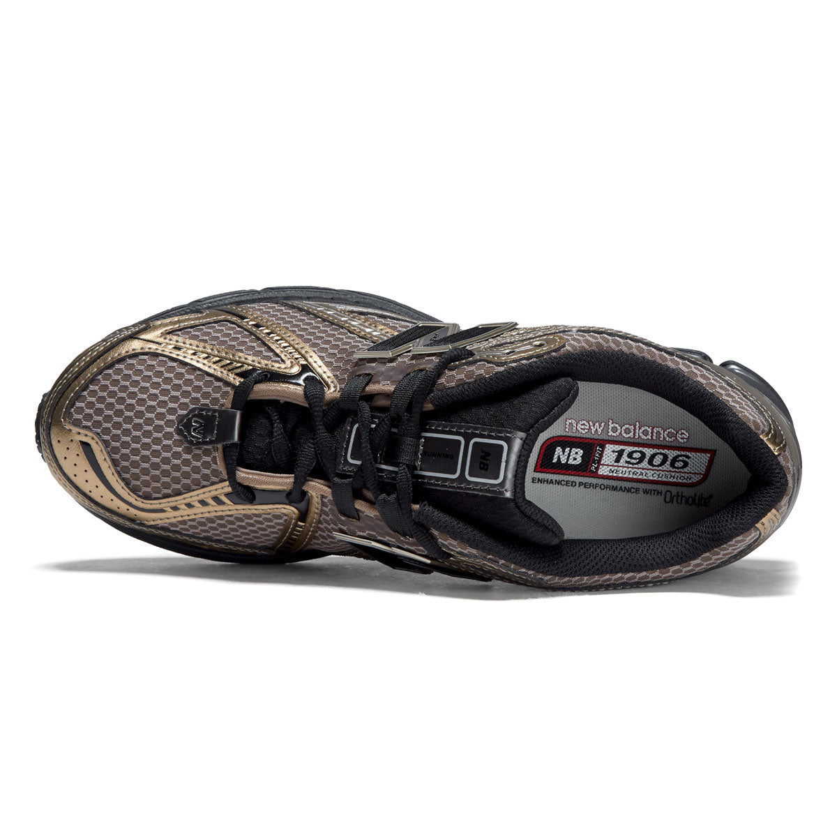 New Balance 1906R Shoes - Mushroom/Black/Black Metallic image 3