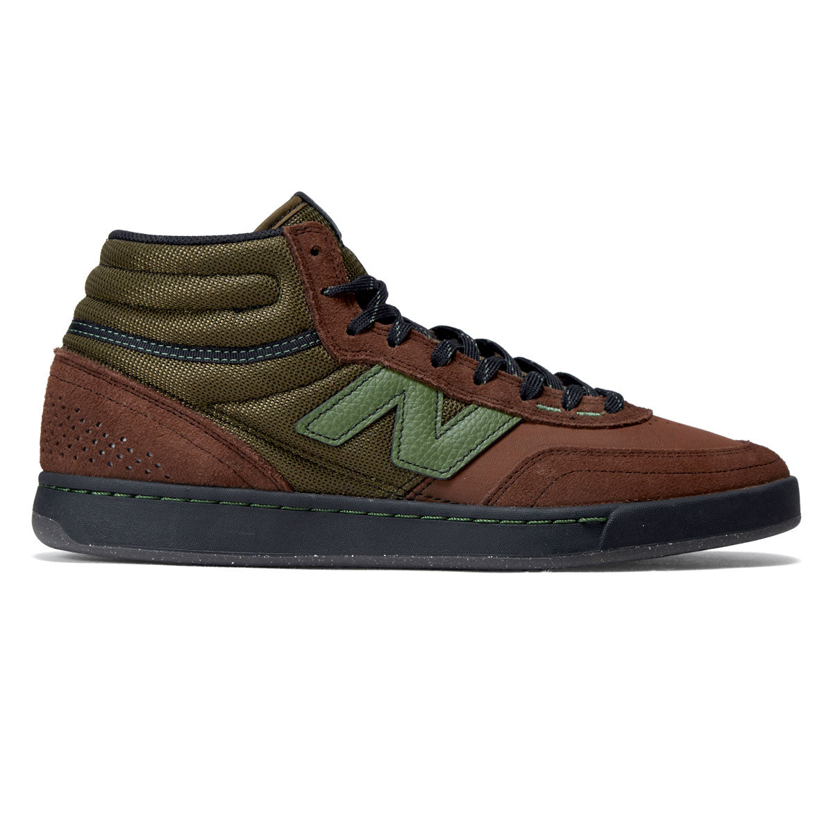 New Balance 440 Hi V2 Shoes - Brown/Olive image 1
