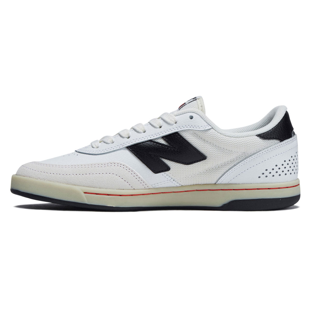 New Balance 440 V2 Shoes - White/Black image 2
