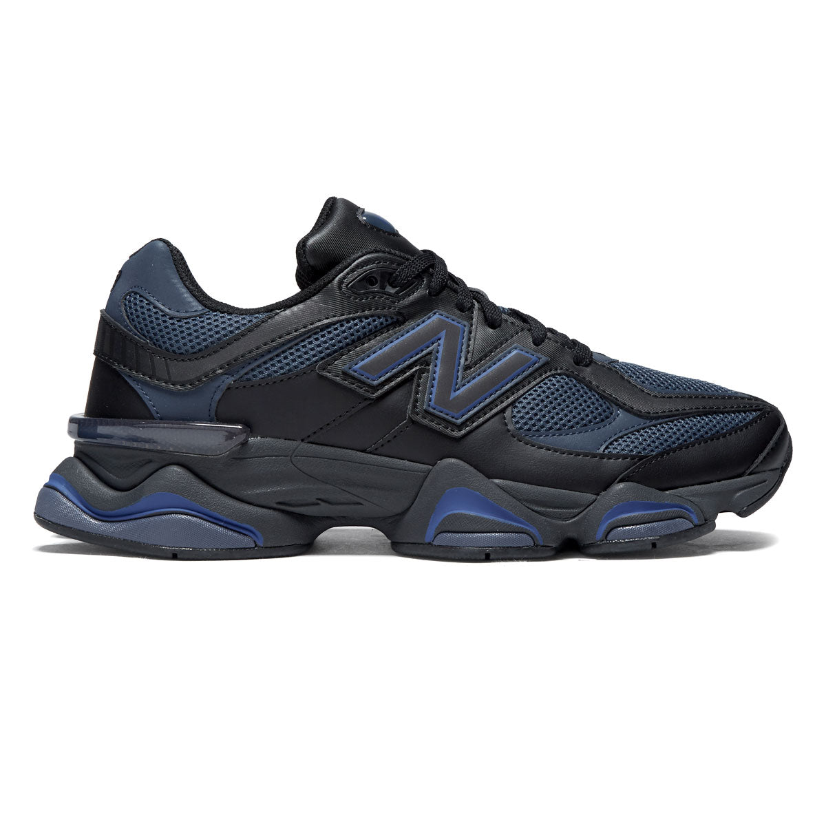 New Balance 9060 Shoes - Black/Vintage Indigo image 1