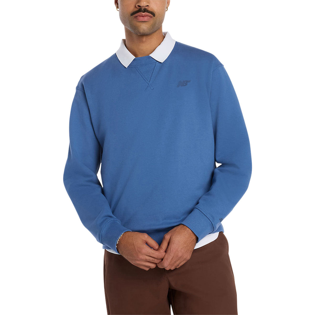 New Balance Numeric French Terry Sweatshirt - Magic Blue image 1