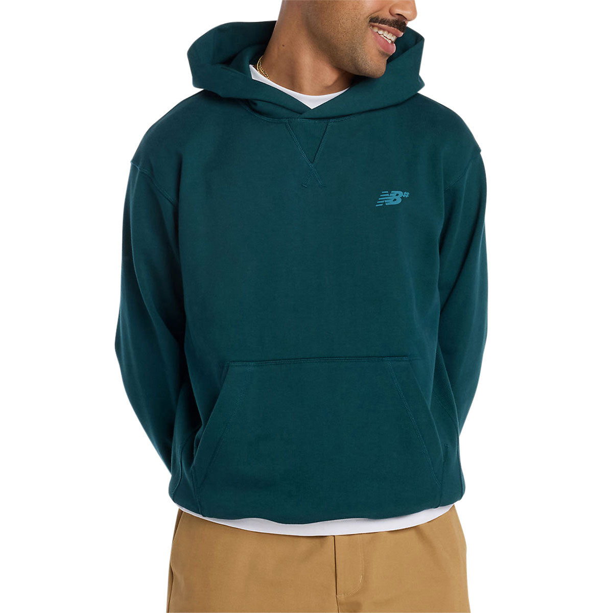 New Balance Numeric French Terry Hoodie - Medusa Green image 1