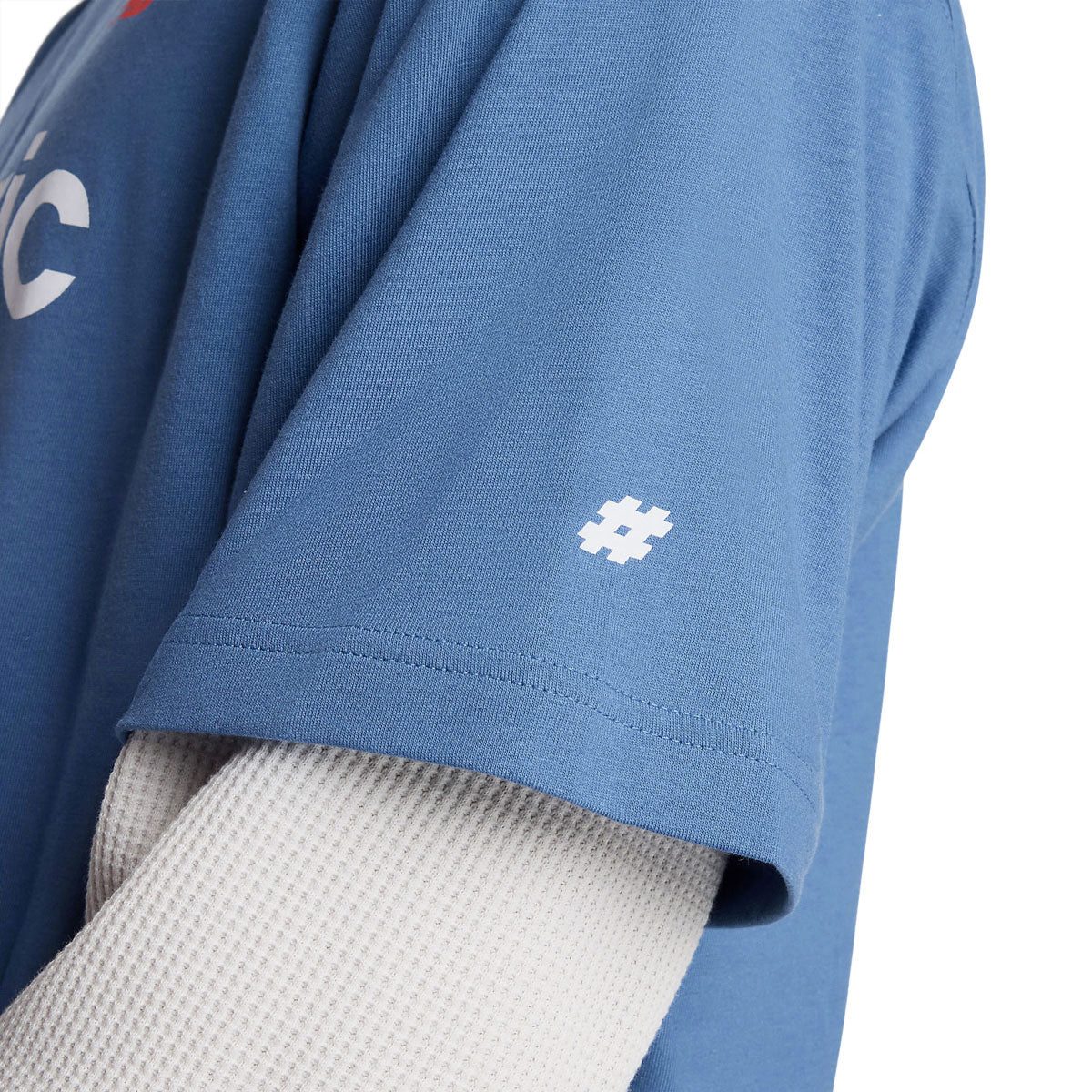 New Balance Numeric Linear Logo T-Shirt - Magic Blue image 4