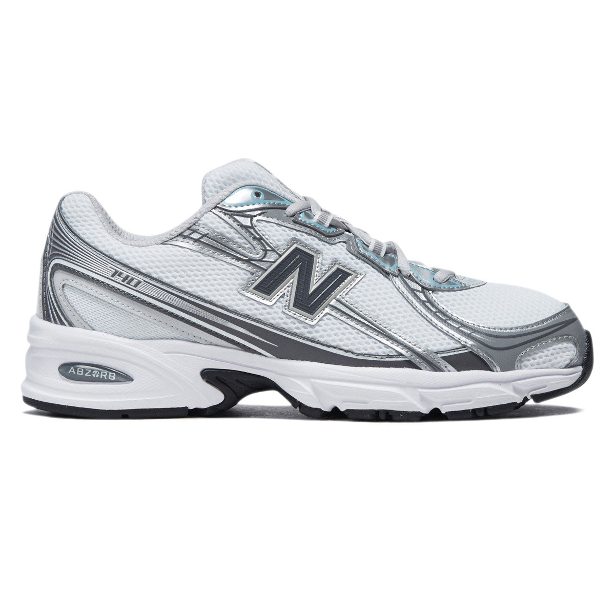 New Balance 740 Shoes - White/Castlerock image 1