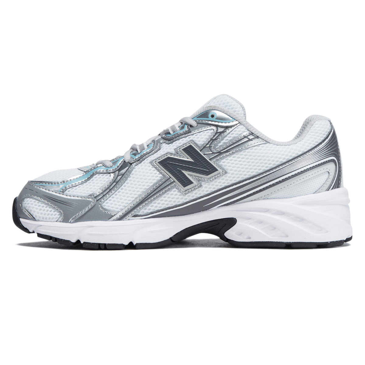 New Balance 740 Shoes - White/Castlerock image 2
