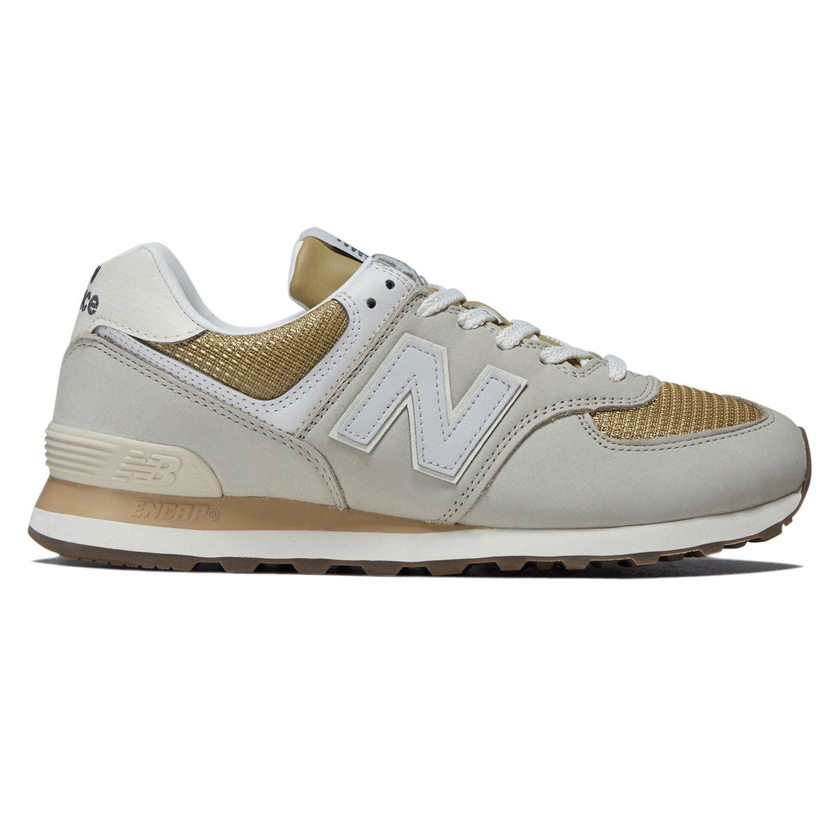 New Balance 574 Shoes - Dark Grey Matter/Dark Silver Metallic image 1