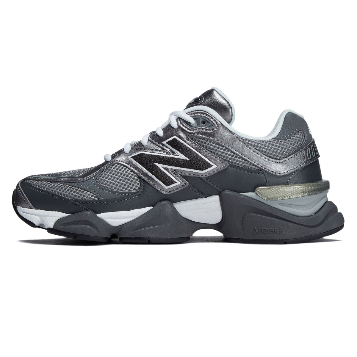 New Balance 9060 Shoes - Magnet/Faded Black image 2