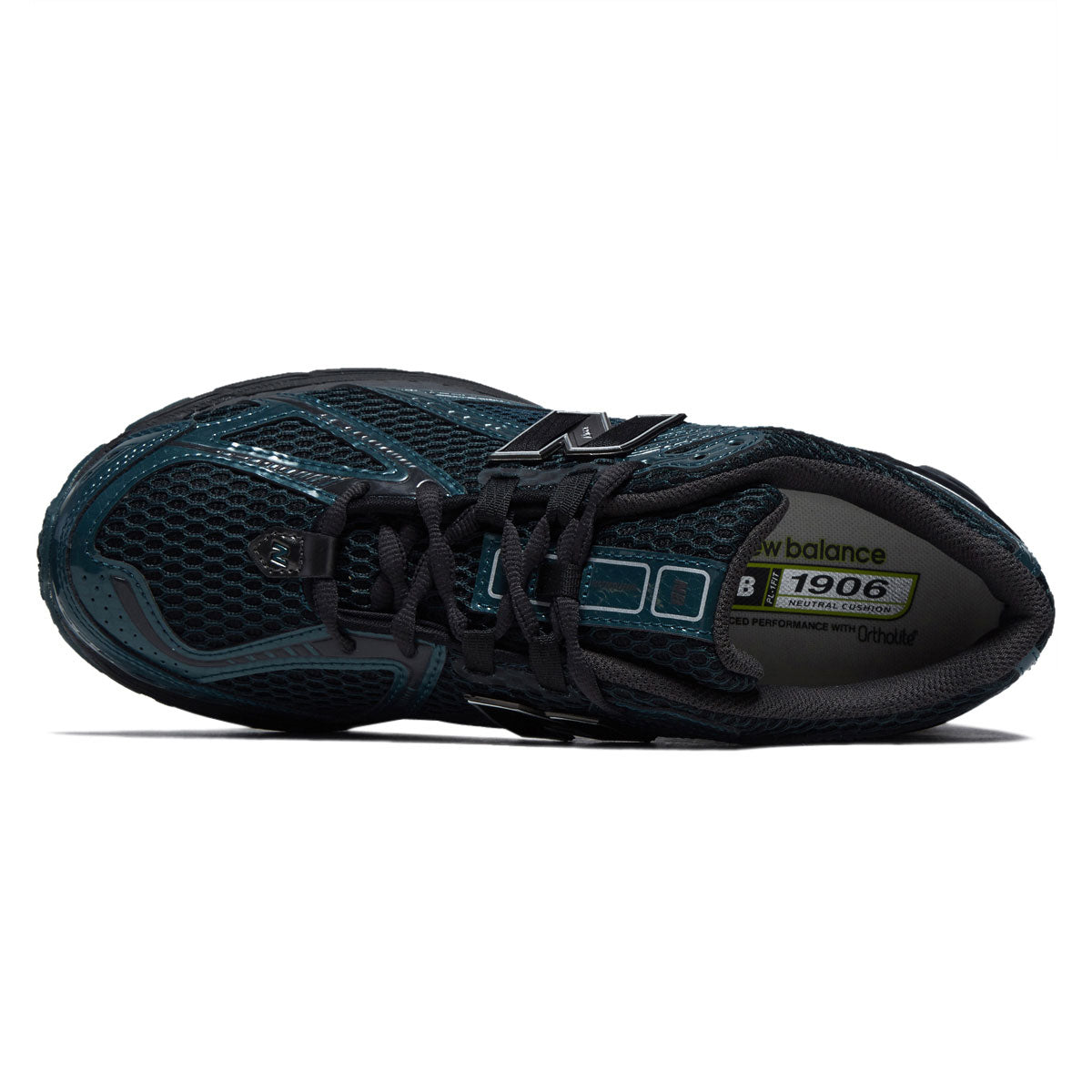 New Balance 1906R Shoes - Medusa Green/Black image 3