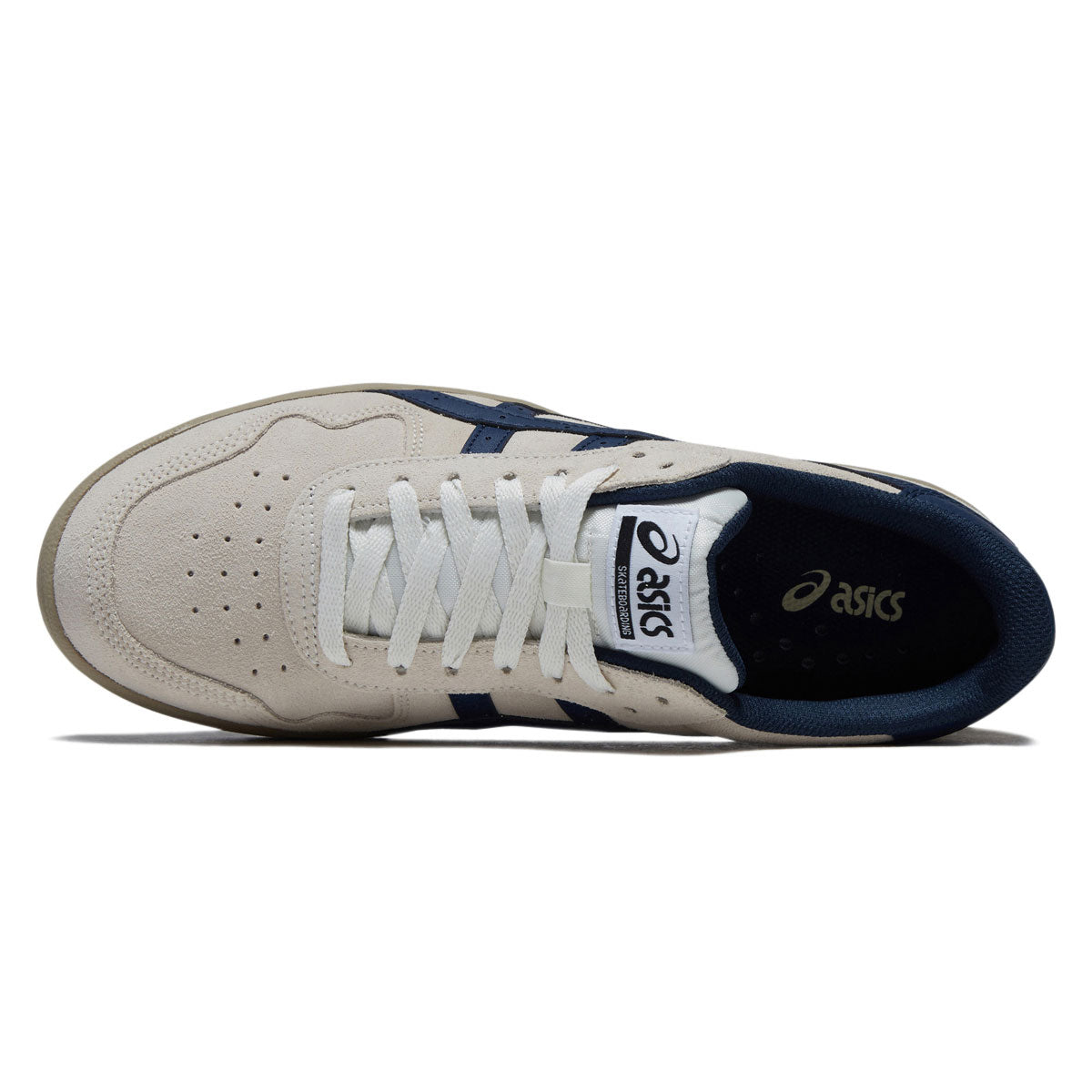 Asics Japan Pro Shoes - Cream/Independence Blue image 3