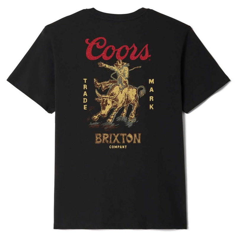 Brixton x Coors Bound T-Shirt - Black