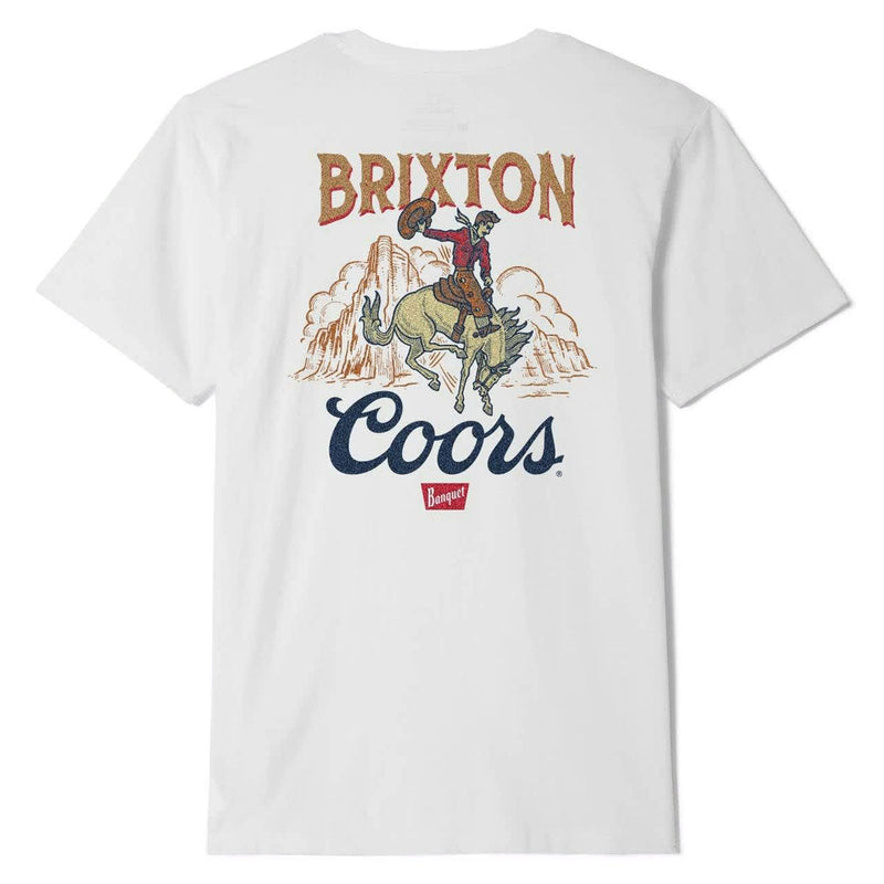 Brixton x Coors Omaha T-Shirt - White