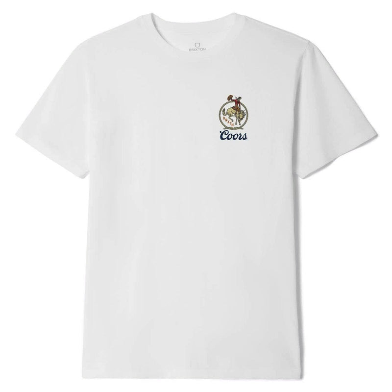 Brixton x Coors Omaha T-Shirt - White
