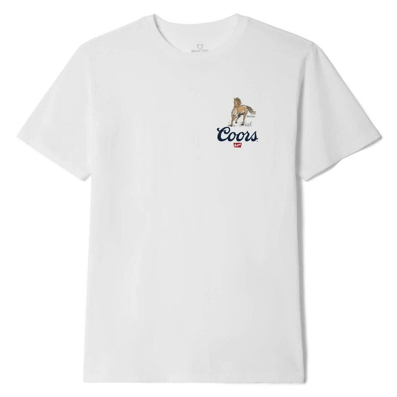 Brixton x Coors Roam T-Shirt - White