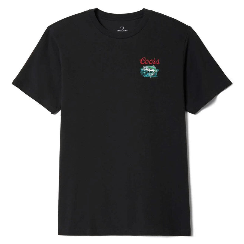 Brixton x Coors Keeper T-Shirt - Black
