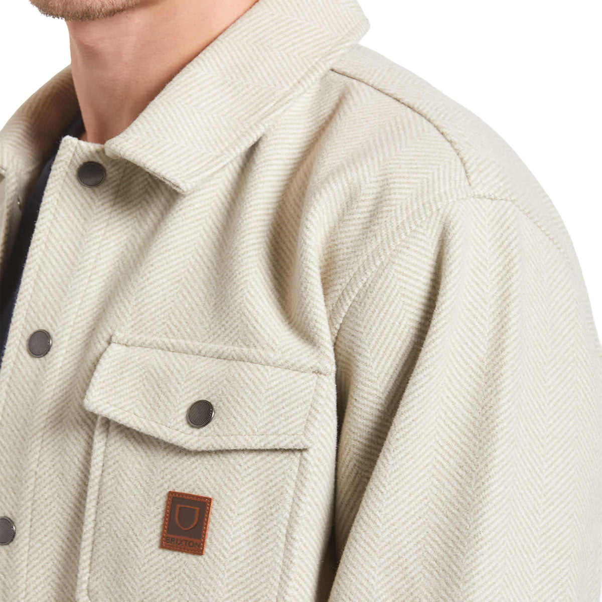 Brixton Durham Brushed Jacket - Brushed Elm image 3