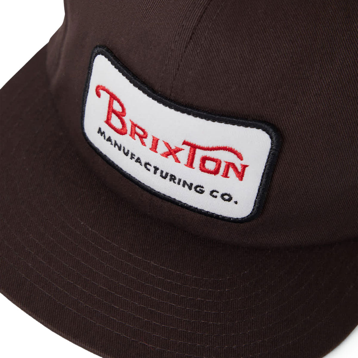 Brixton Grade Hp Snapback Hat - Pinecone Brown image 3