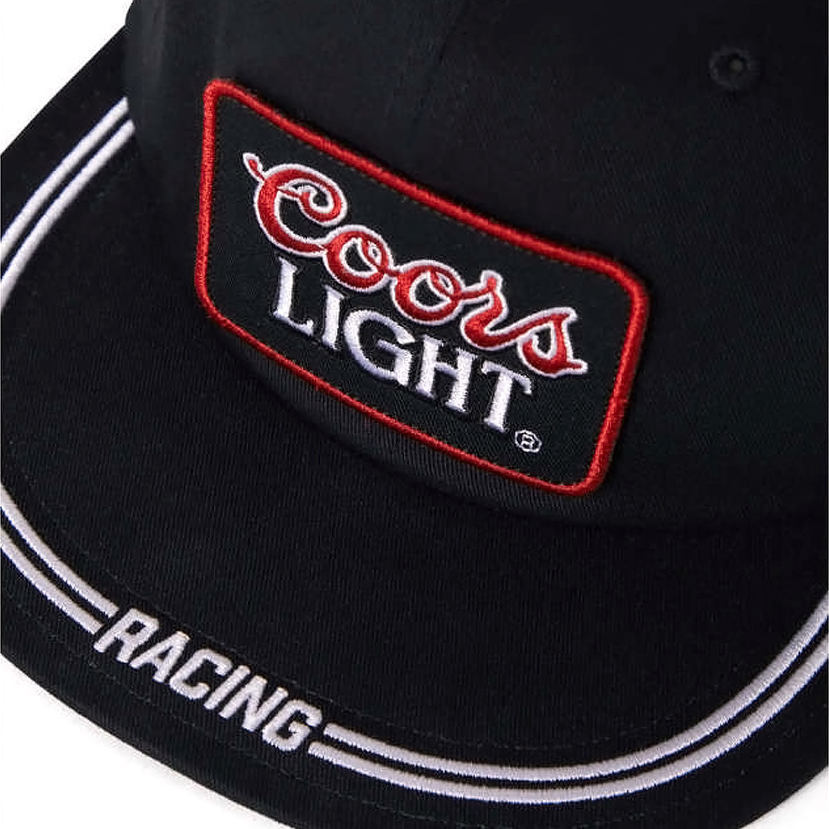 Brixton x Coors Light Gear Hp Snapback Hat - Black image 3