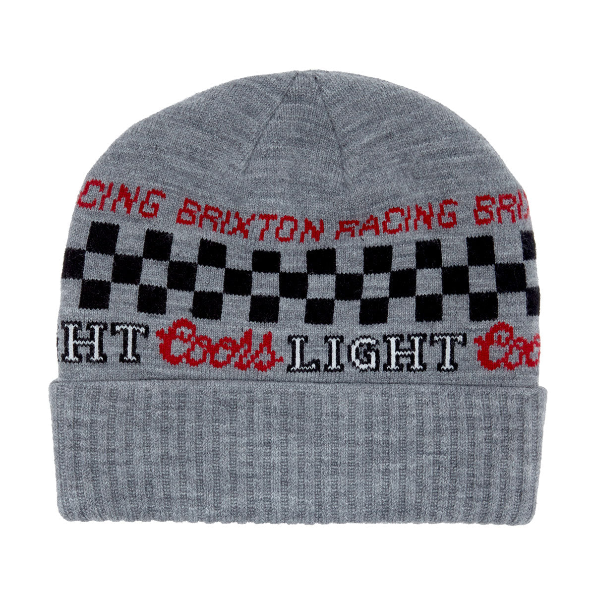 Brixton x Coors Light Racing Beanie - Silver image 2