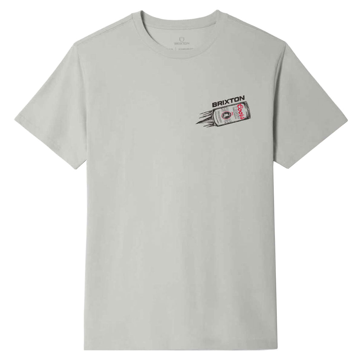 Brixton x Coors Light Silver Speed T-Shirt - Silver image 2