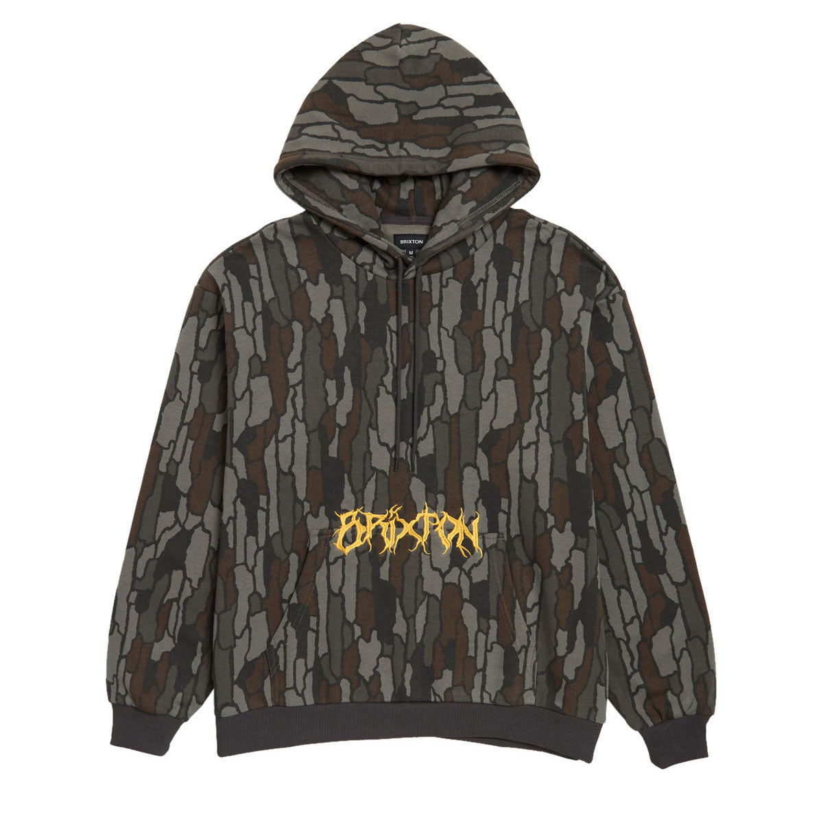Brixton Void Hunter Hoodie - Bark Camo image 1