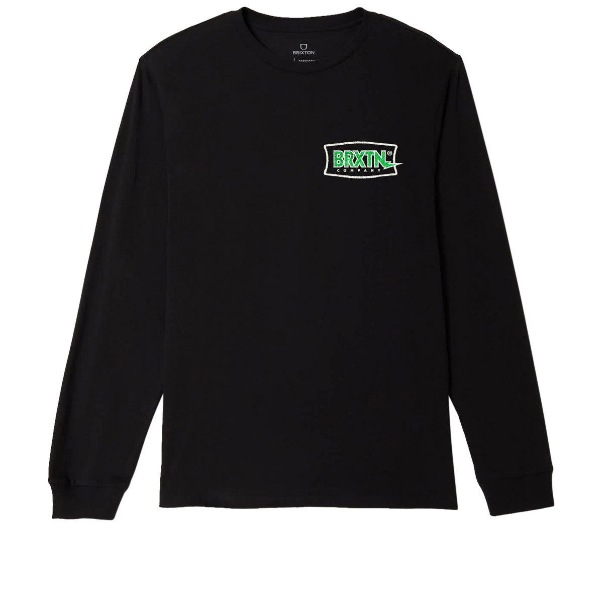 Brixton Lightning Long Sleeve T-Shirt - Black image 2