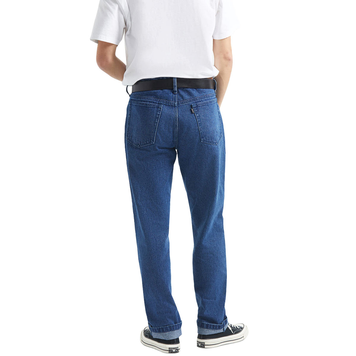 Brixton Builders 5 Pocket Jeans - Medium Wash Denim image 2